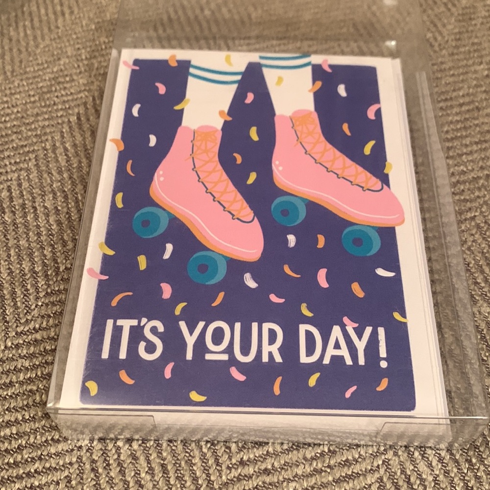 Hallmark Girl’s Rollerskating Birthday Cards